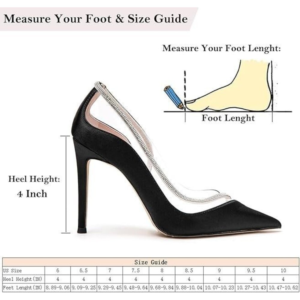 DESIGNER MNG BLACK FAUX PATENT LEATHER POINTED TOE HIGH HEEL PUMPS SHOES 8.M - Picture 10 of 16